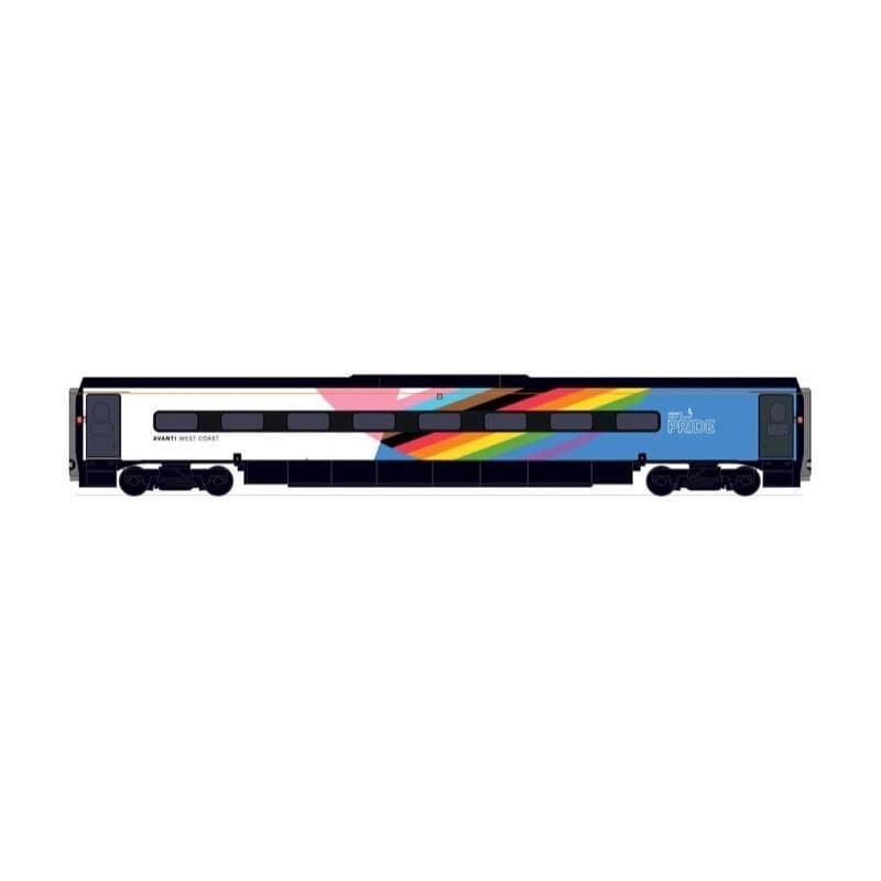 Hornby R40199 OO Scale Avanti West Coast Pendolino Motor Standard (Ms) Pride Livery - Era 11 (2021 Release) Hornby TRAINS - HO/OO SCALE