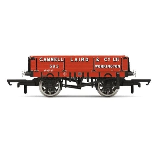 Hornby R60156 OO 3 Plank Wagon Cammell Laird and Co. Ltd - Hobbytech Toys