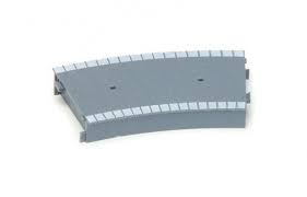 Hornby R463 OO Scale Curved Platform Small Radius (1pc) Hornby TRAINS - HO/OO SCALE