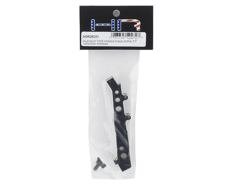 Hot Racing Arrma 1/7 Aluminum Front Chassis Brace (Black) Hot Racing RC CARS - PARTS