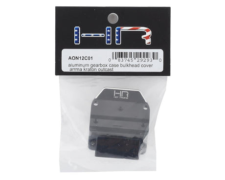 Hot Racing Arrma 6S Aluminum Gearbox Case Bulkhead Cover (Black) Hot Racing RC CARS - PARTS