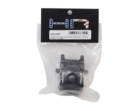 Hot Racing Arrma Kraton/Outcast Aluminum Gearbox Case Bulkhead (Black) Hot Racing RC CARS - PARTS