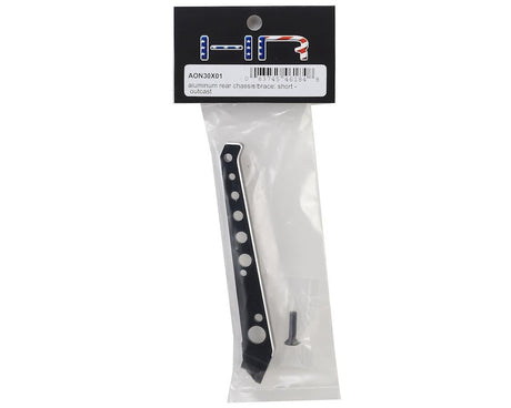 Hot Racing Arrma Outcast Aluminum Short Rear Chassis Brace (Black) Hot Racing RC CARS - PARTS