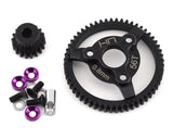 Hot Racing Traxxas 32P Steel Pinion & Spur Gear Set (Purple) (18T/56T) Hot Racing RC CARS - PARTS