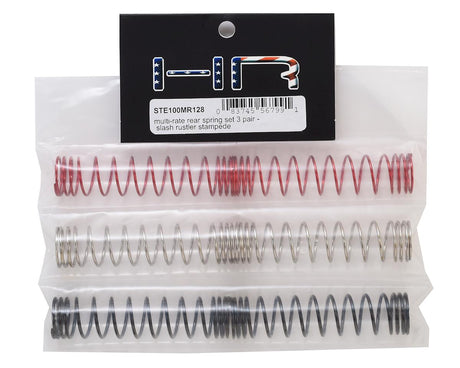 Hot Racing Traxxas Slash Multi Rate Rear Spring Set (3 Pair) Hot Racing RC CARS - PARTS