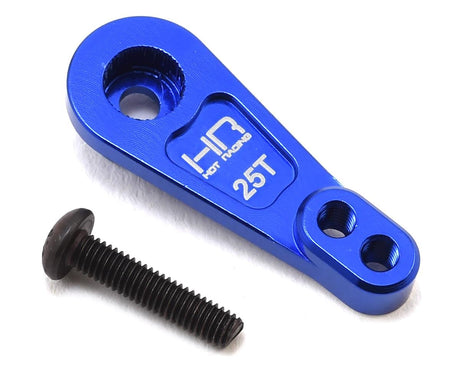 Hot Racing Traxxas TRX-4 Aluminum Servo Horn (Blue) (25T) Hot Racing RC CARS - PARTS