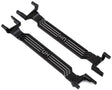 Hot Racing Traxxas X-Maxx Aluminum Battery Hold-Down w/Heat Sink (Black) Hot Racing RC CARS - PARTS