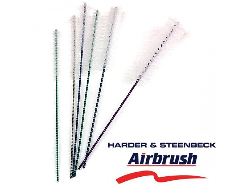 Harder And Steenbeck Airbrush Cleaning Brush Set (6Pcs) Harder and Steenbeck PAINT, BRUSHES & SUPPLIES