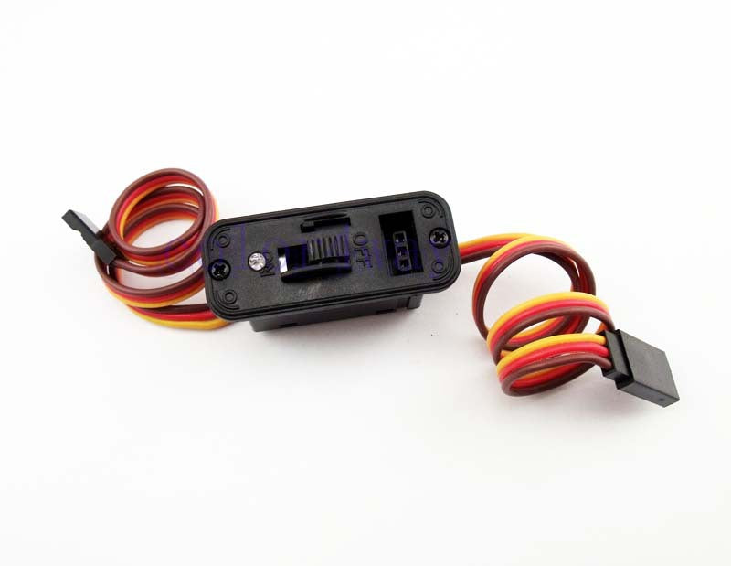 Hobbytech Heavy Duty Switch W/Led And Charge Lead Hobbytech ELECTRIC ACCESSORIES