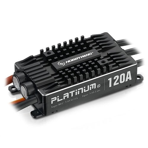 Hobbywing Platinum Pro 120A V4 Speed Control Hobbywing RC PLANES - PARTS