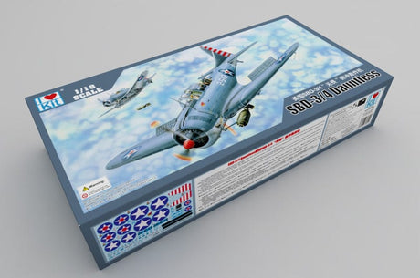 I Love Kit 1/18 SBD-3/4 Dauntless Plastic Model Kit [61801] - Hobbytech Toys