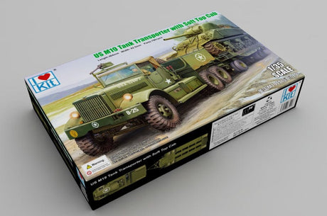 I Love Kit 1/35 M19 Tank Transporter with Soft Top Cab Plastic Model Kit [63502] - Hobbytech Toys