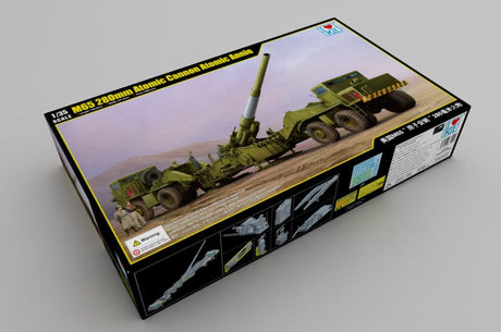I Love Kit 1/35 M65 280mm Atomic Cannon Atomic Annie Plastic Model Kit [63522] - Hobbytech Toys