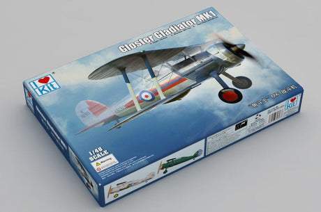 I Love Kit 1/48 Gloster Gladiator MK1 Plastic Model Kit [64803] - Hobbytech Toys