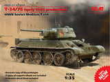 ICM 1/35 T-34/76 (early 1943) ICM PLASTIC MODELS