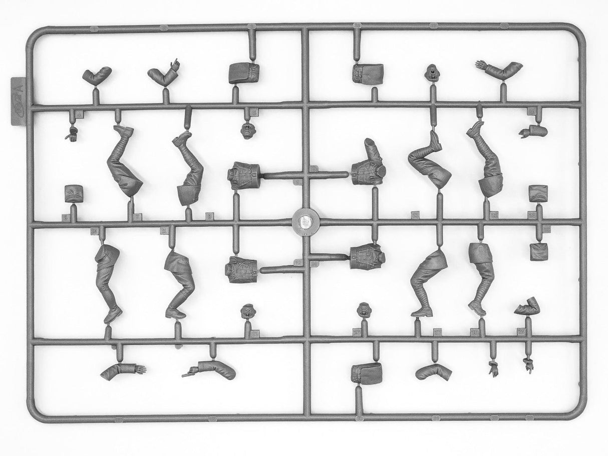 ICM 1/35 US Infantry in Gas Masks (1918)(4) ICM PLASTIC MODELS