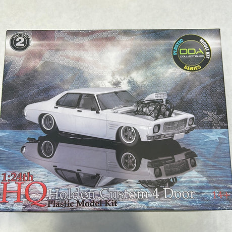 DDA 309K 1/24 Holden HQ Blown 4 Door Slammed Plastic Model Kit - Hobbytech Toys