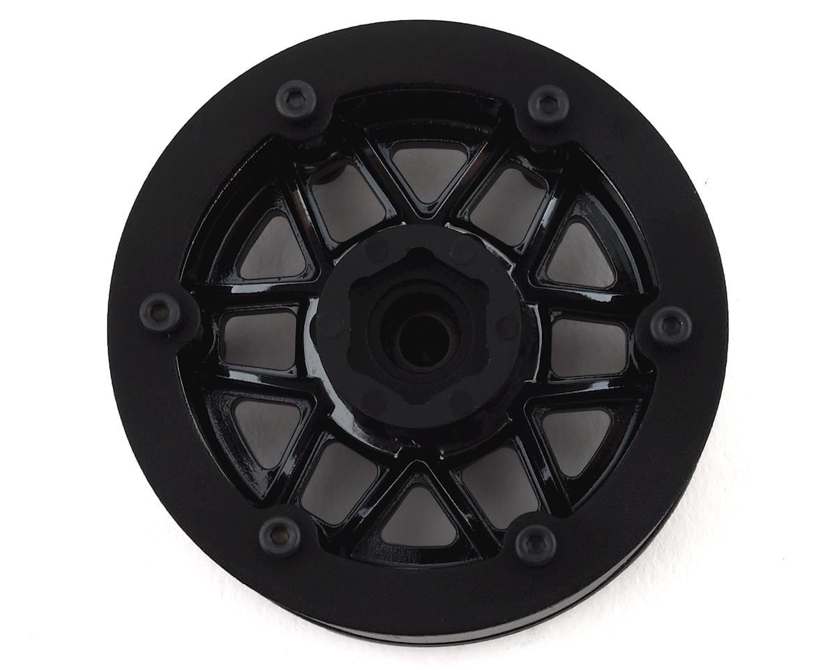 Incision KMC XD229 Machete 1.9 Plastic Beadlock Wheels (2) (Black Chrome) Incision RC CARS - PARTS