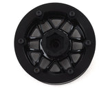 Incision KMC XD229 Machete 1.9 Plastic Beadlock Wheels (2) (Black Chrome) Incision RC CARS - PARTS