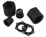 Incision KMC XD229 Machete 1.9 Plastic Beadlock Wheels (2) (Black Chrome) Incision RC CARS - PARTS