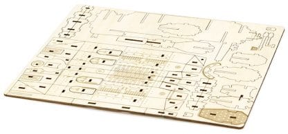Incredibuilds James Cameron Deepsea Challanger 3D Wooden Model and Poster Incredi Builds TOY SECTION