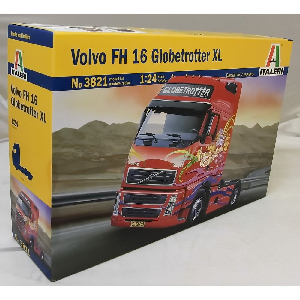 Italeri 1/24 Volvo Fh16 Globetrotter Xl Plastic Model Kit Italeri PLASTIC MODELS