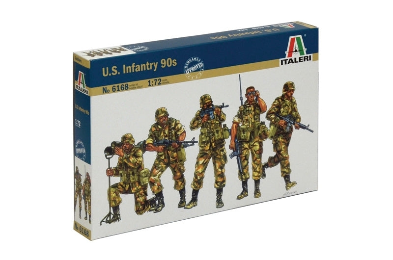 Italeri 1/72 U.S. Infantry (1980S) Plastic Model Kit Italeri PLASTIC MODELS