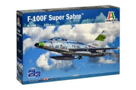 Italeri 1398 1/72 F-100F Super Sabre Italeri PLASTIC MODELS