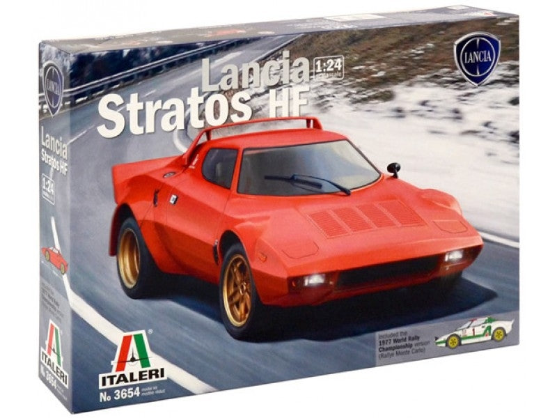 Italeri 1/24 Lancia Stratos Hf Plastic Model Kit Italeri PLASTIC MODELS