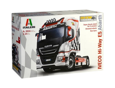 Italeri 3934 1/24 Iveco Hi-Way E5 Abarth Italeri PLASTIC MODELS