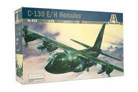 Italeri 0015S 1/72 C-130 E/H Hercules  Aust. Decals Plastic Model Kit - Hobbytech Toys