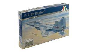 Italeri 0850S 1/48 F-22 Raptor Plastic Model Kit - Hobbytech Toys