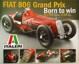 Italeri 1/12 Fiat 806 Grand Prix Plastic Model Kit Italeri PLASTIC MODELS