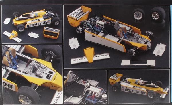 Italeri 1/12 Renault RE20 Turbo Italeri PLASTIC MODELS