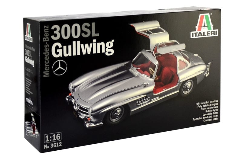 Italeri 1/16 Mercedes Benz 300Sl Gullwing Italeri PLASTIC MODELS