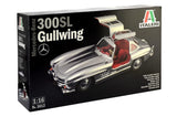 Italeri 1/16 Mercedes Benz 300Sl Gullwing Italeri PLASTIC MODELS
