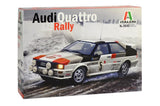 Italeri 1/24 Audi Quattro Rally Car Italeri PLASTIC MODELS