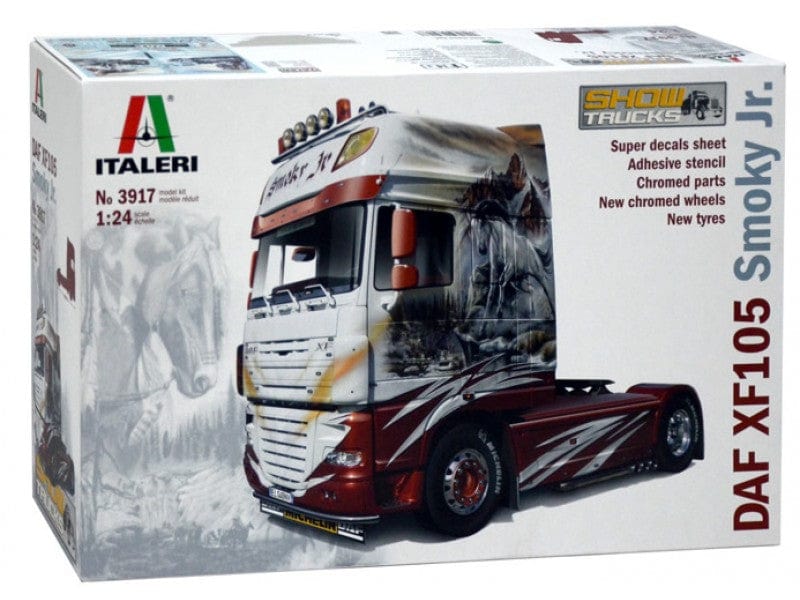 Italeri 1/24 Daf Xf-105 Plastic Model Kit Italeri PLASTIC MODELS
