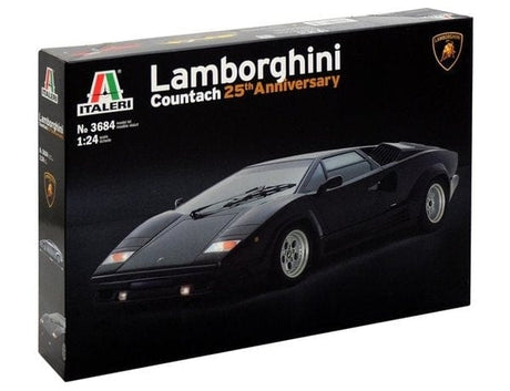 Italeri 1/24 Lamborghini Countach 25Â° Plastic Model Kit Italeri PLASTIC MODELS