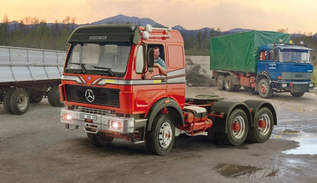 Italeri 1/24 Mercedes Benz 2238 6X4 Truck Italeri PLASTIC MODELS