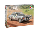Italeri 1/24 Mercedes Benz 450SLC Rallye Bandama 1979 Italeri PLASTIC MODELS