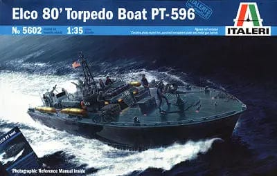 Italeri 1/35 Elco 80 Torpedo Boat Pt-569 Italeri PLASTIC MODELS