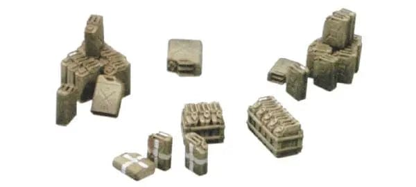 Italeri 1/35 Jerry Cans Italeri PLASTIC MODELS