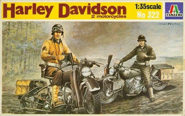 Italeri 1/35 U.S.Motorcycles D Day Italeri PLASTIC MODELS