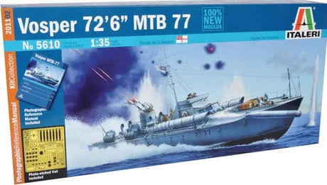 Italeri 1/35 Vosper 726 Mtb 77 Italeri PLASTIC MODELS