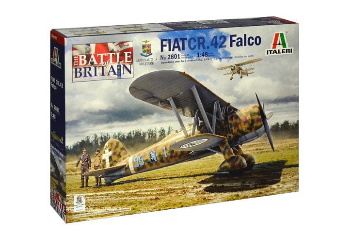 Italeri 1/48 Fiat CR.42 Falco Battle of Britain Italeri PLASTIC MODELS
