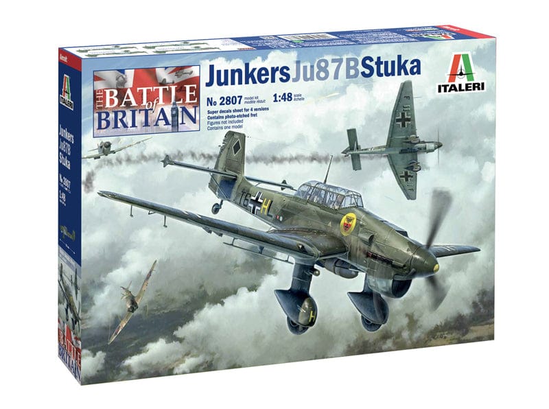 Italeri 1/48 JU-87B Stuka Battle of Britain Italeri PLASTIC MODELS