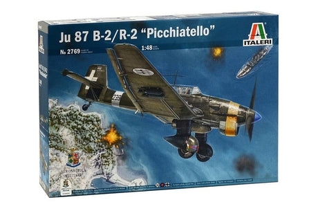 Italeri 1/48 Ju87 B-2/R-2 Picciatello Italeri PLASTIC MODELS