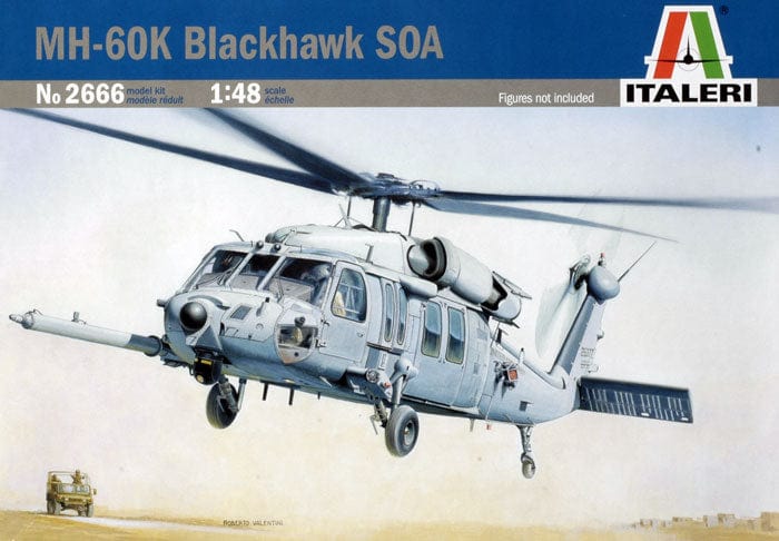 Italeri 1/48 Mh-60K Blackhawk Soa Plastic Model Kit Aust Decals Italeri PLASTIC MODELS