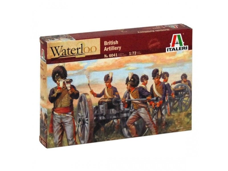 Italeri 1/72 British Artillery Plastic Model Kit Italeri PLASTIC MODELS